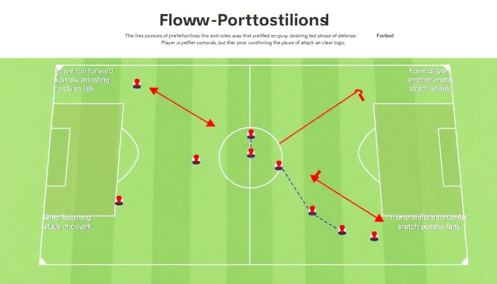 Что такое флоу-позиции и как они применяются на поле - иллюстрация
