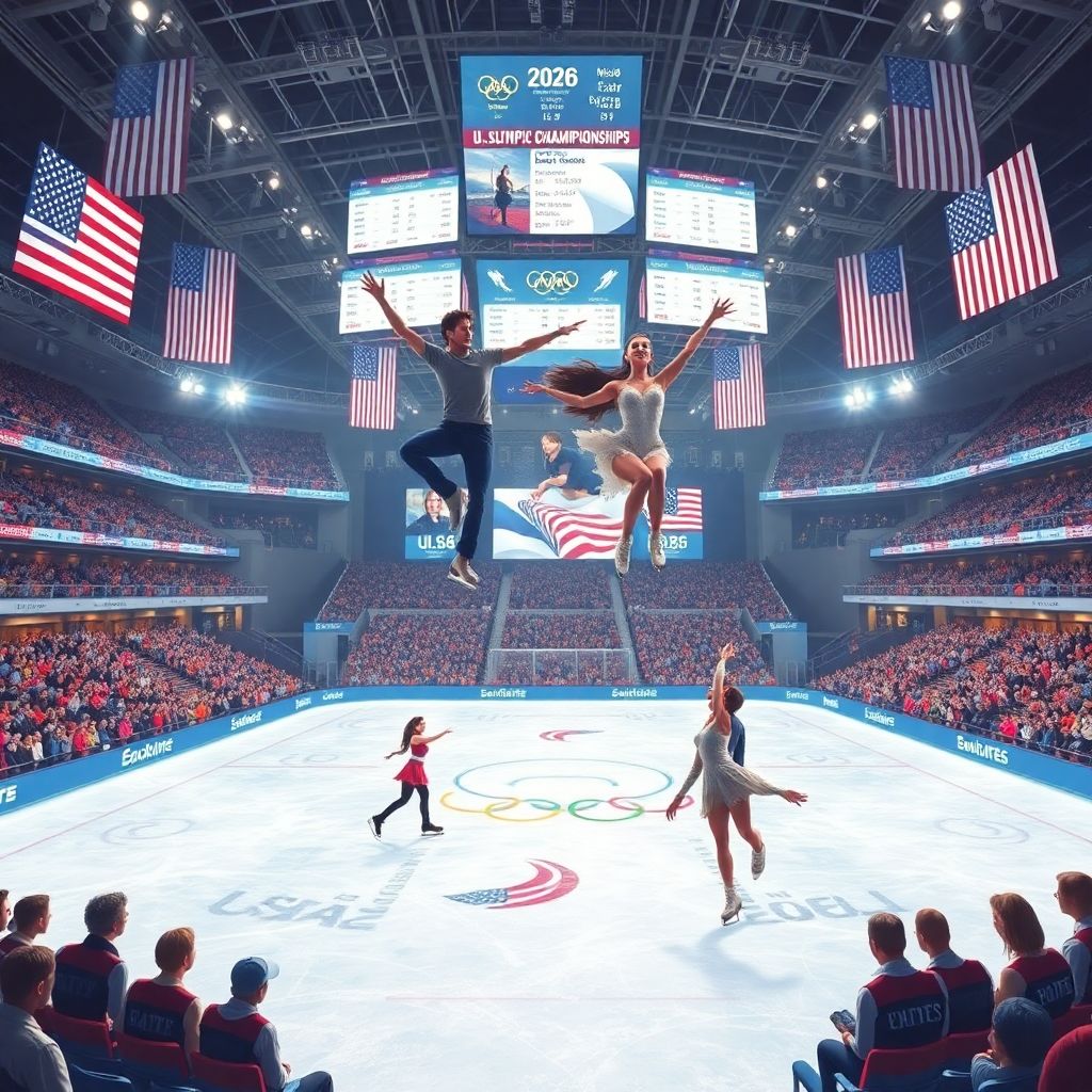 Чемпионат США по фигурному катанию 2026: ключевой отбор США на Олимпиаду-2026