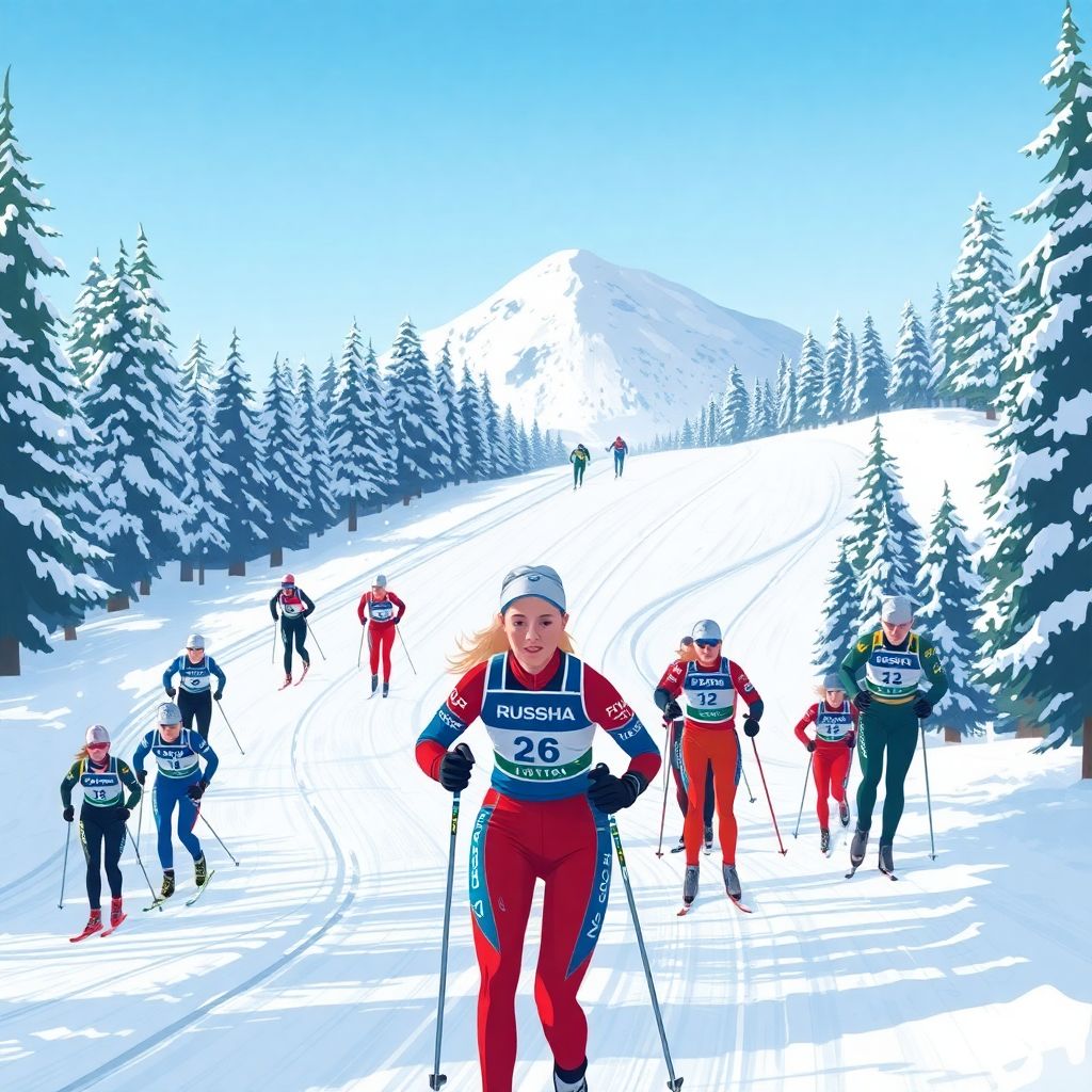 Тур де Ски: Дарья Непряева вновь в шаге от топ‑15 из‑за спринта