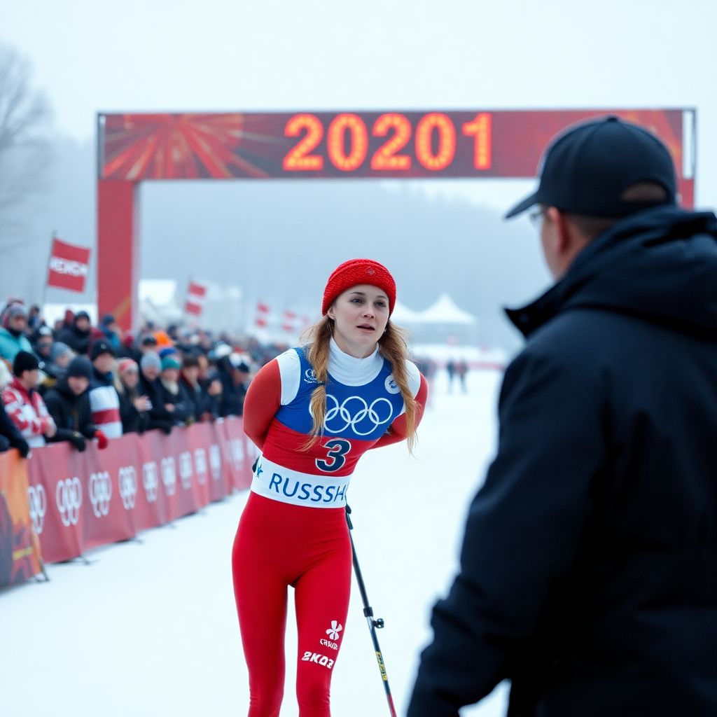 Скандал женского лыжного марафона на Олимпиаде: дисквалификация Непряевой