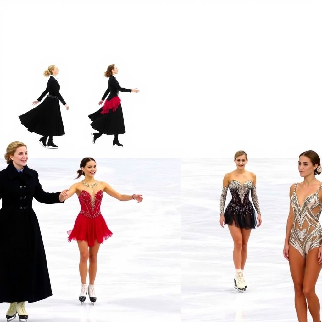 История олимпийской ледовой моды: как фигуристки разделись на льду