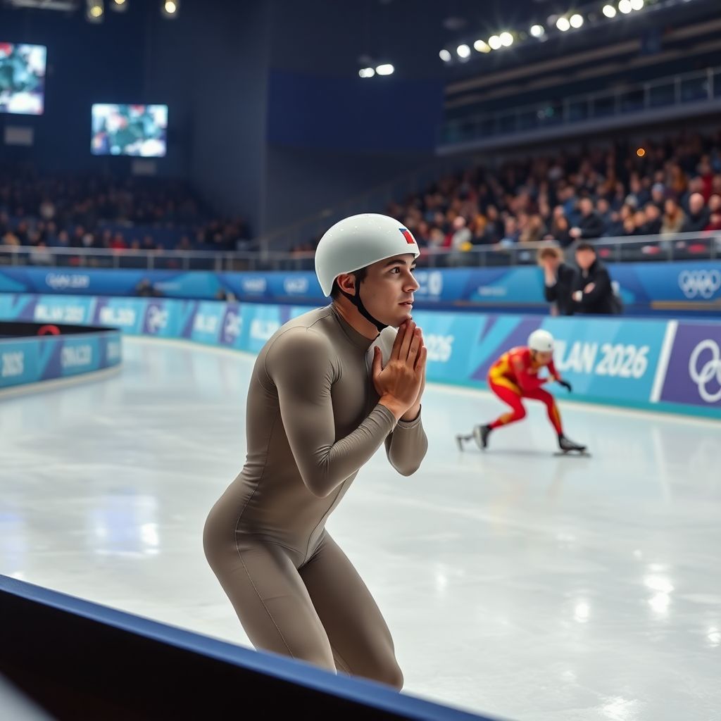 Дисквалификация Ивана Посашкова в шорт-треке на Олимпиаде Милан-2026