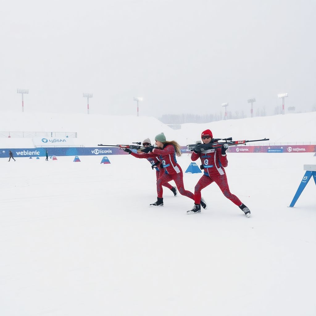 Биатлон ЧР в Тюмени: Свердловская область берет золото, сестры Шевченко решают