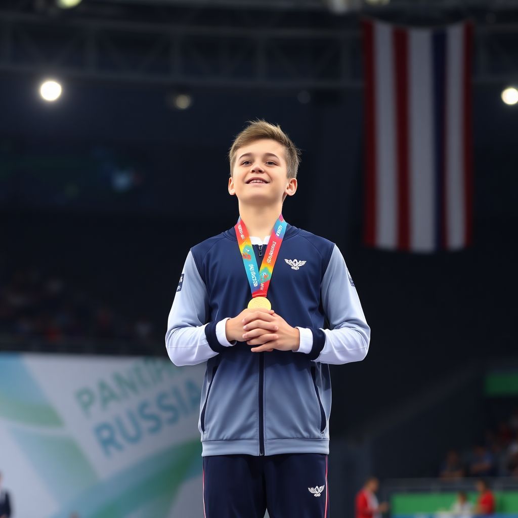 Арсений Духно: золото чемпионата России‑2026 по гимнастике в Калуге — фото триумфа